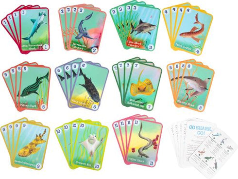 GO  SHARK GO CARD GAME